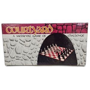 Courtyard A Medieval Game Of Challenge Fun Dynamix 1985 Vintage New Sealed